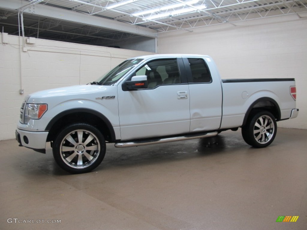 Oxford White 2009 Ford F150 FX4 SuperCab 4x4 Exterior Photo #75732439