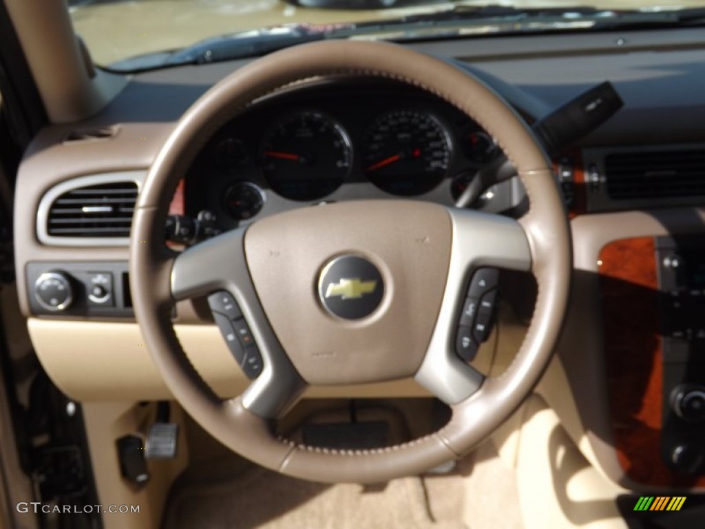 2012 Tahoe LS - Mocha Steel Metallic / Light Cashmere/Dark Cashmere photo #10