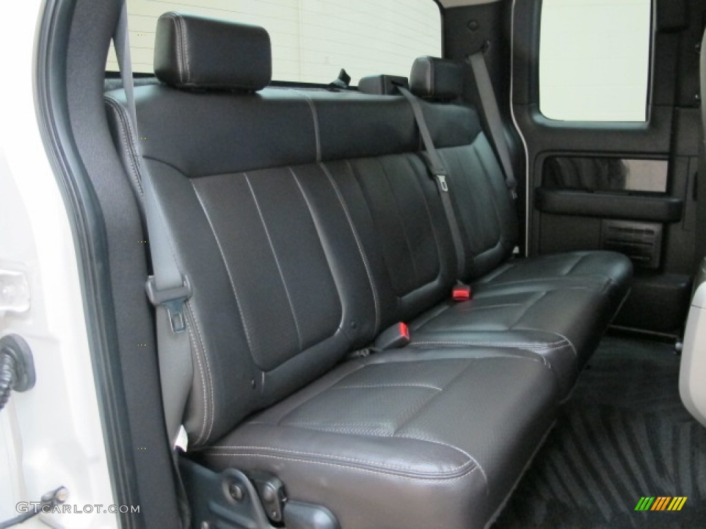 2009 Ford F150 FX4 SuperCab 4x4 Rear Seat Photo #75732735