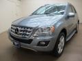 2010 Palladium Silver Metallic Mercedes-Benz ML 350 4Matic  photo #3