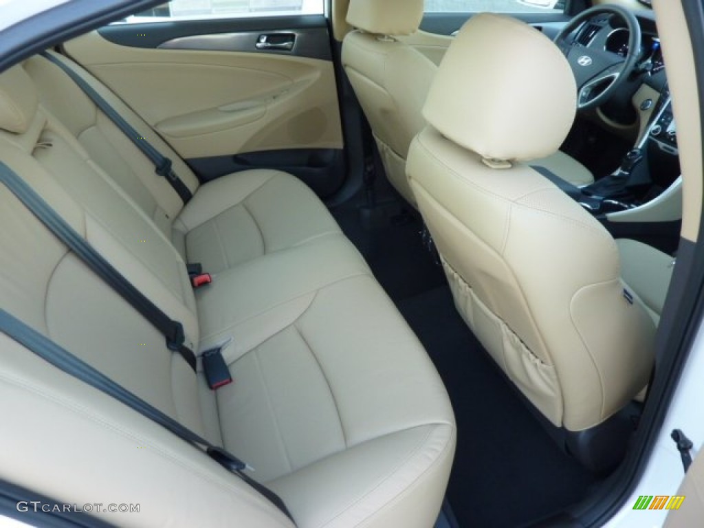 Camel Interior 2012 Hyundai Sonata Hybrid Photo #75733357