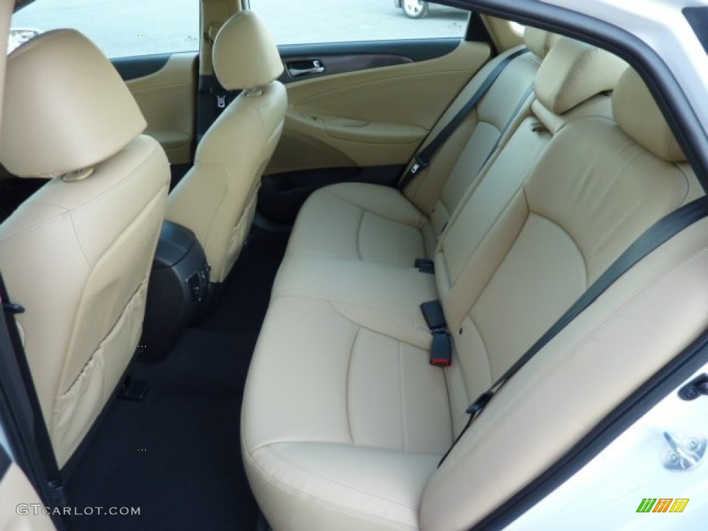 2012 Hyundai Sonata Hybrid Rear Seat Photos
