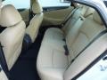2012 Hyundai Sonata Camel Interior Rear Seat Photo