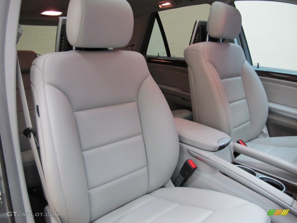 2010 ML 350 4Matic - Palladium Silver Metallic / Ash photo #22