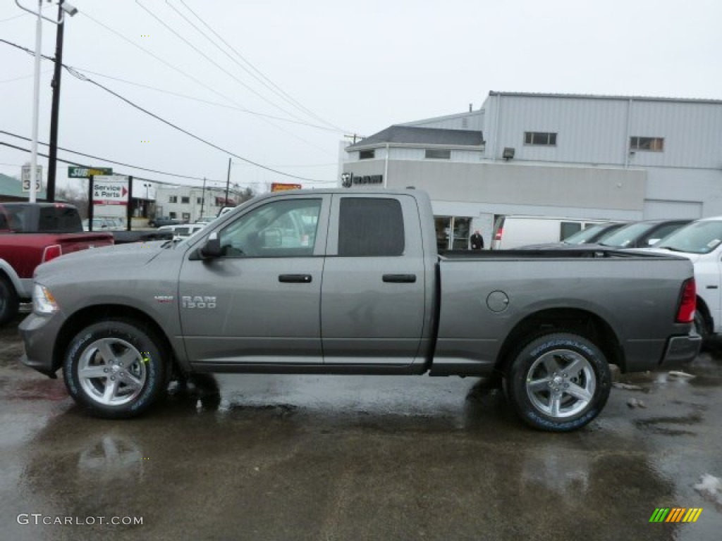 Mineral Gray Metallic 2013 Ram 1500 Express Quad Cab 4x4 Exterior Photo #75734099