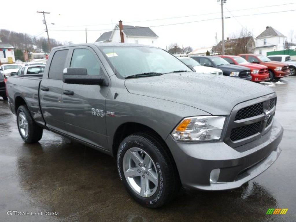 Mineral Gray Metallic 2013 Ram 1500 Express Quad Cab 4x4 Exterior Photo #75734216