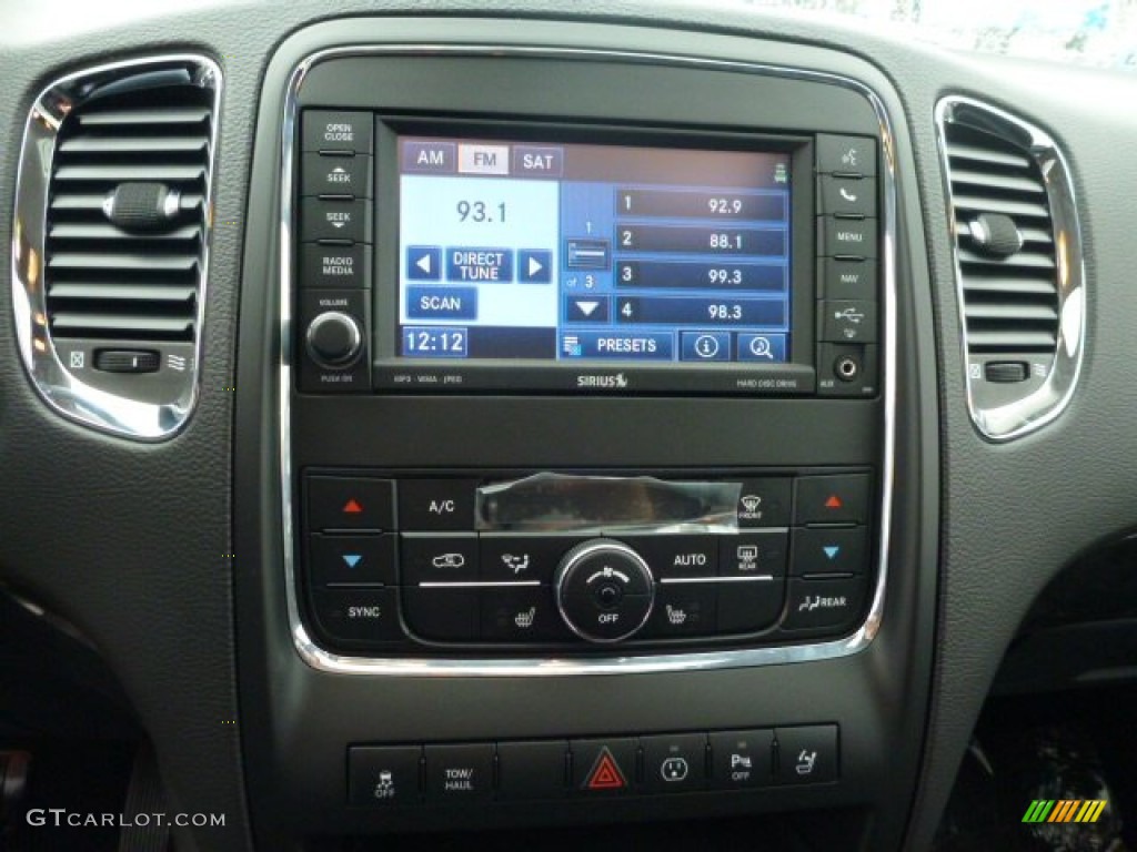 2013 Dodge Durango R/T AWD Controls Photo #75735494