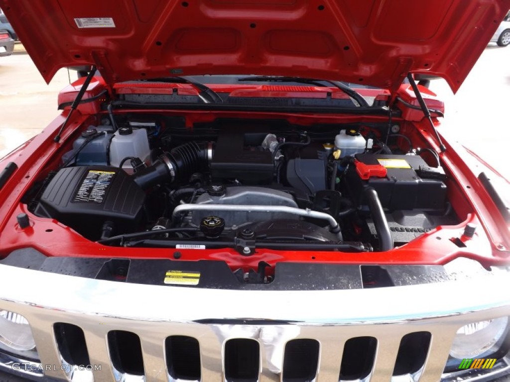 2008 Hummer H3 Standard H3 Model 3.7 Liter DOHC 20V Vortec Inline 5 Cylinder Engine Photo #75735635