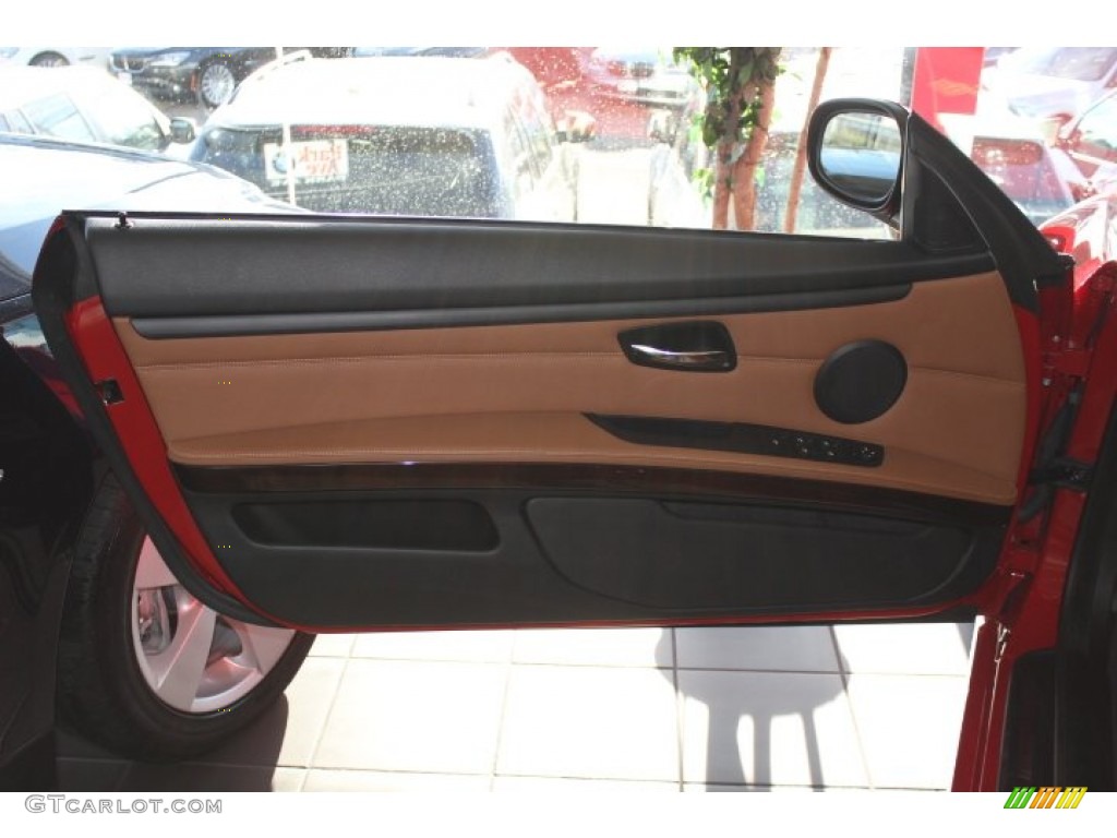 2012 3 Series 328i Convertible - Crimson Red / Saddle Brown photo #5