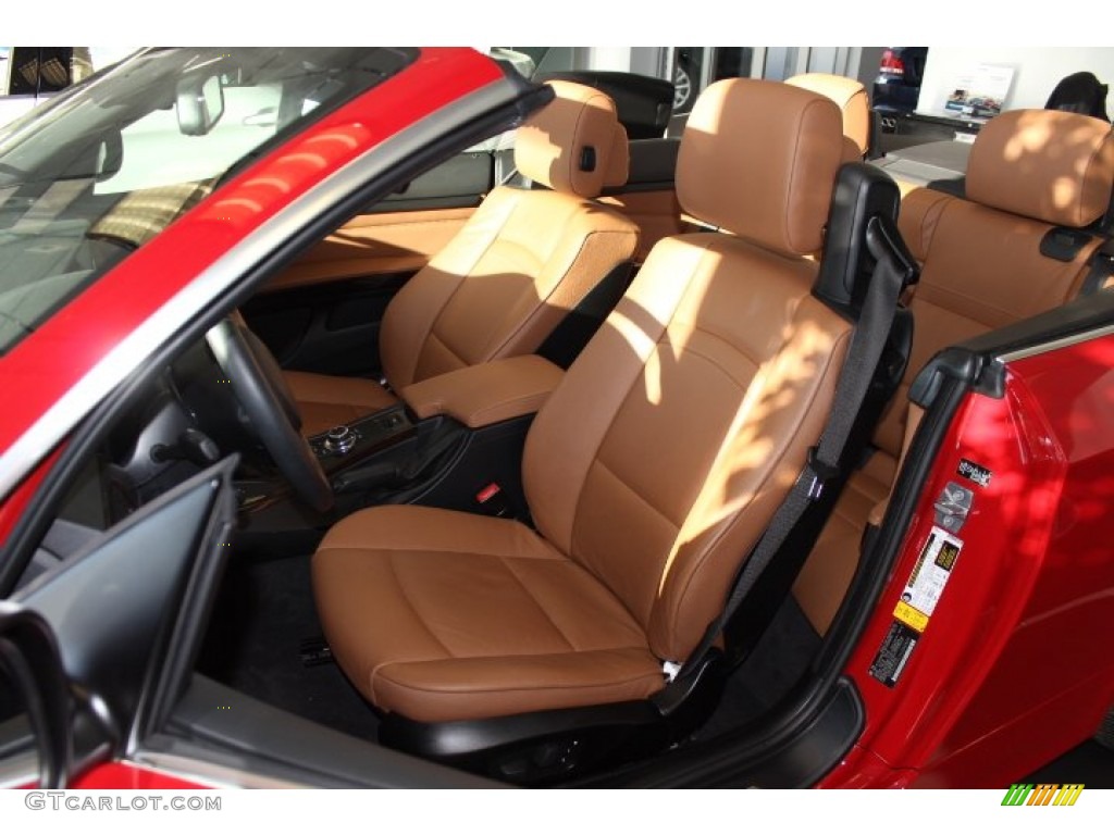 2012 3 Series 328i Convertible - Crimson Red / Saddle Brown photo #8