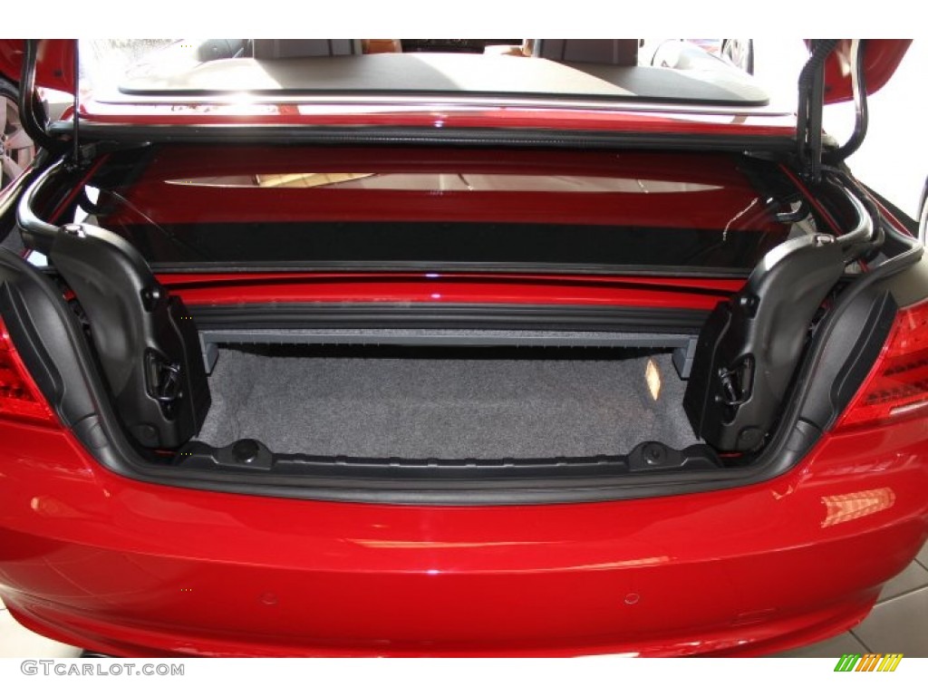 2012 3 Series 328i Convertible - Crimson Red / Saddle Brown photo #15