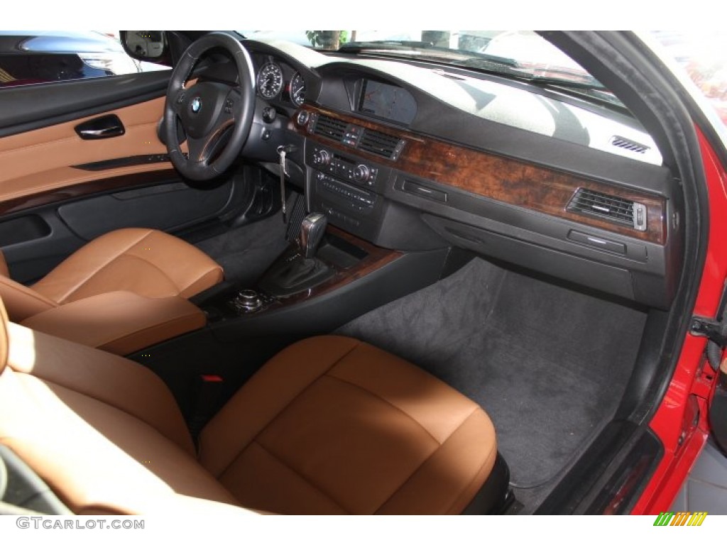 2012 3 Series 328i Convertible - Crimson Red / Saddle Brown photo #18