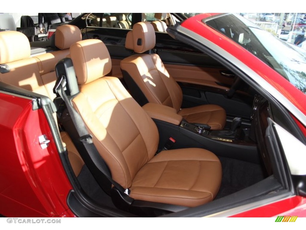 2012 3 Series 328i Convertible - Crimson Red / Saddle Brown photo #20