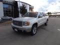 2013 White Diamond Tricoat GMC Sierra 1500 SLE Crew Cab  photo #1