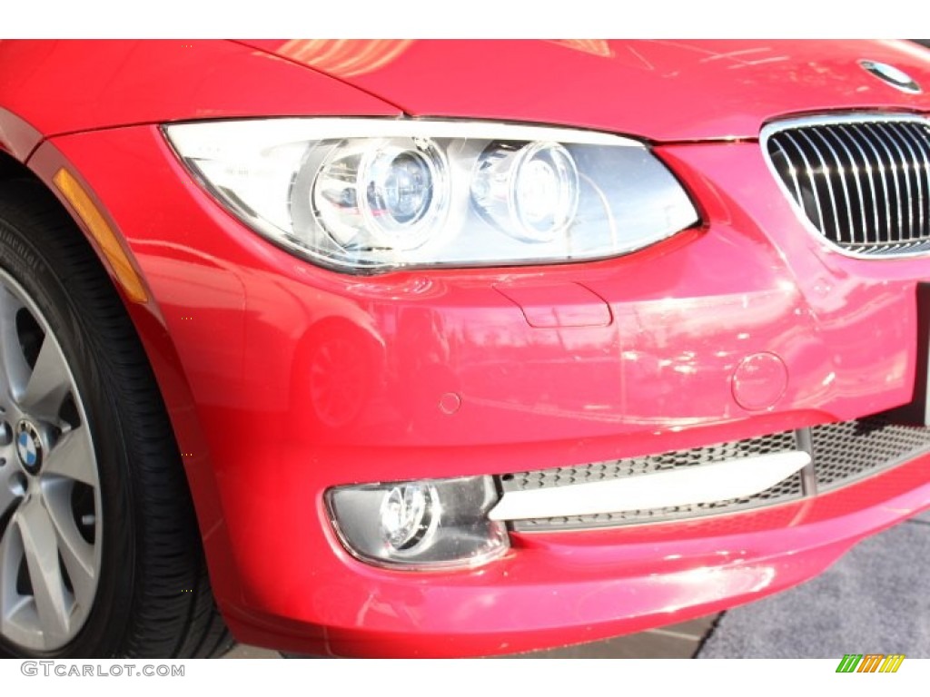 2012 3 Series 328i Convertible - Crimson Red / Saddle Brown photo #22
