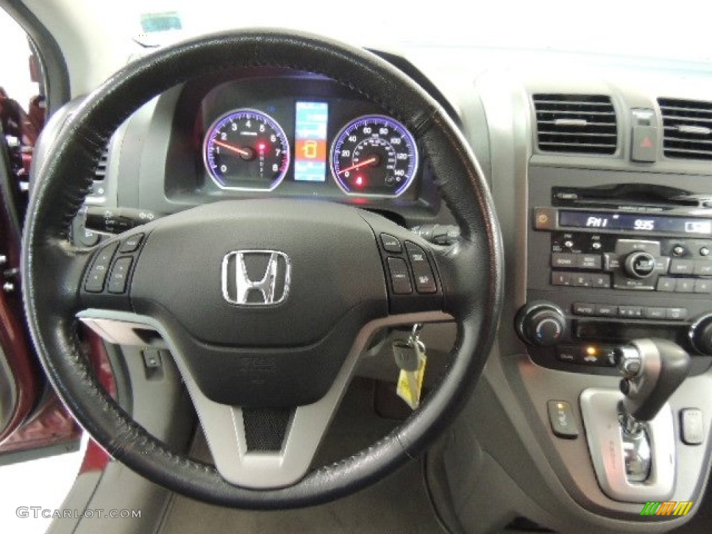 2010 CR-V EX-L AWD - Tango Red Pearl / Gray photo #22