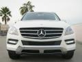 2013 Diamond White Metallic Mercedes-Benz ML 350 4Matic  photo #2