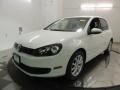 2010 Candy White Volkswagen Golf 4 Door  photo #1