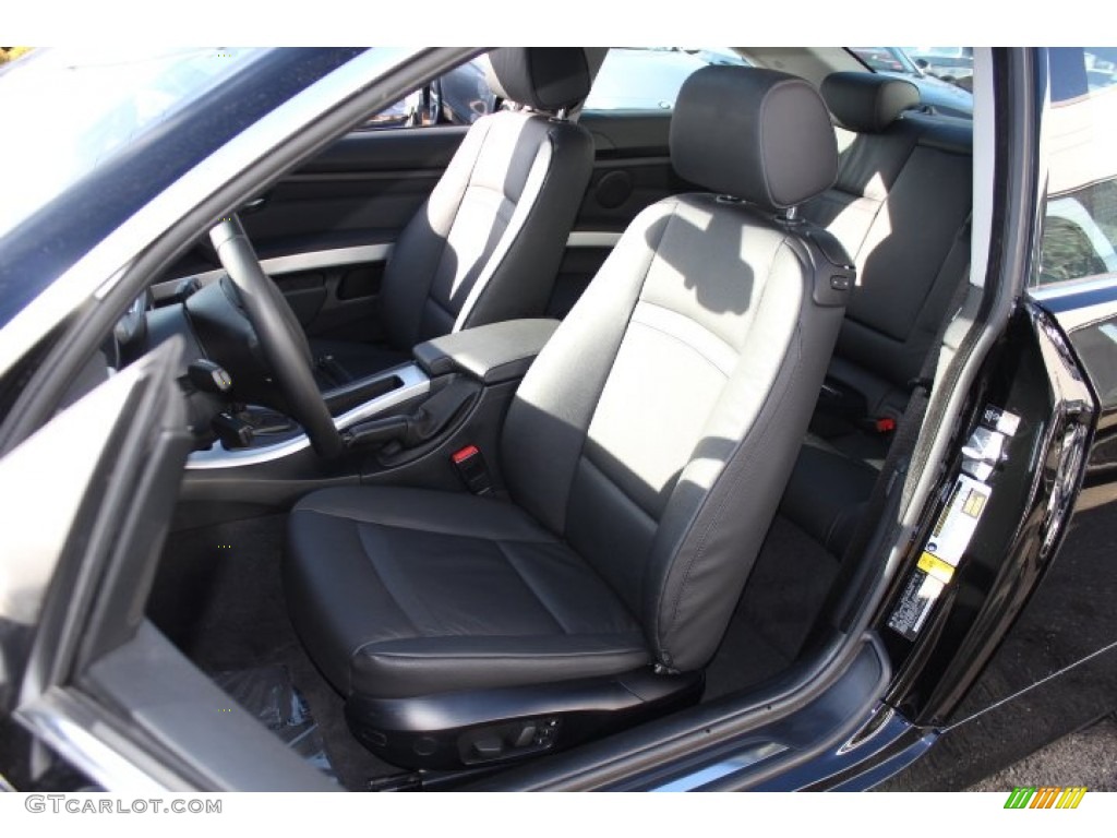 2011 3 Series 328i xDrive Coupe - Jet Black / Black photo #12