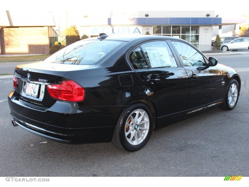 2010 3 Series 328i xDrive Sedan - Black Sapphire Metallic / Oyster/Black Dakota Leather photo #5