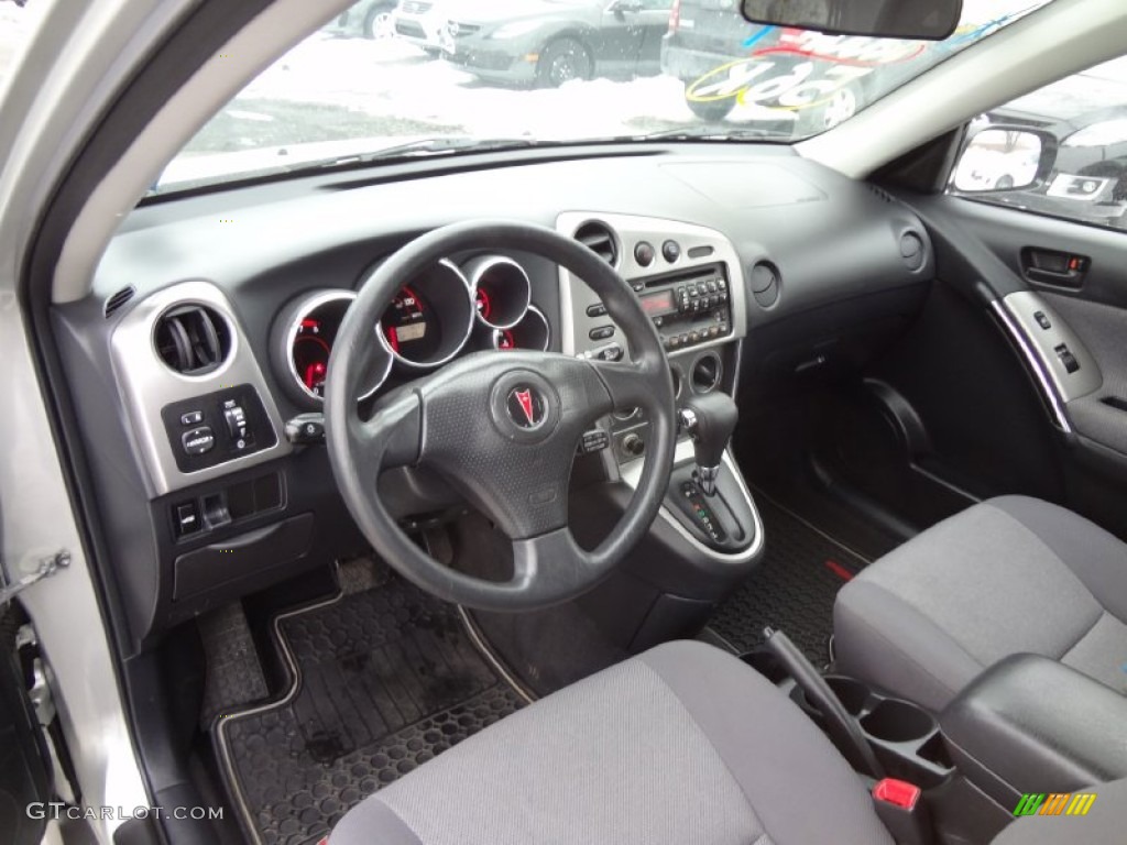 Slate Interior 2004 Pontiac Vibe Standard Vibe Model Photo #75740000