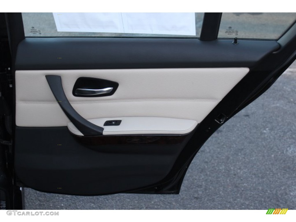 2010 3 Series 328i xDrive Sedan - Black Sapphire Metallic / Oyster/Black Dakota Leather photo #23