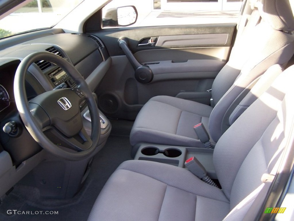 2009 CR-V LX - Glacier Blue Metallic / Gray photo #11