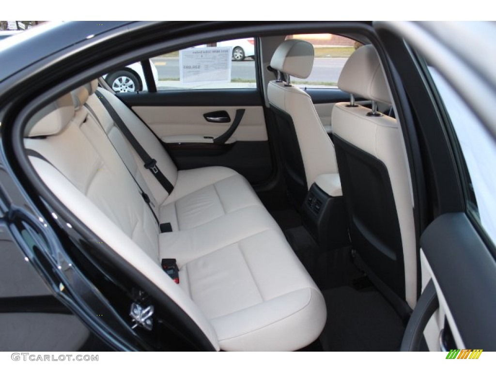 2010 3 Series 328i xDrive Sedan - Black Sapphire Metallic / Oyster/Black Dakota Leather photo #24