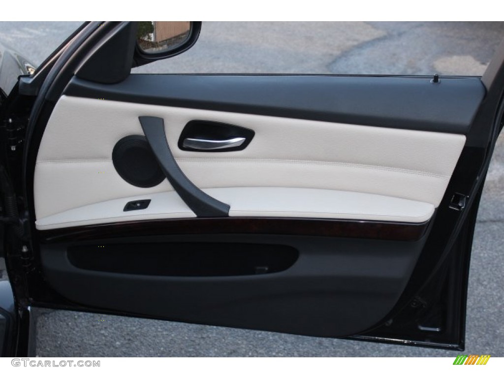 2010 3 Series 328i xDrive Sedan - Black Sapphire Metallic / Oyster/Black Dakota Leather photo #25