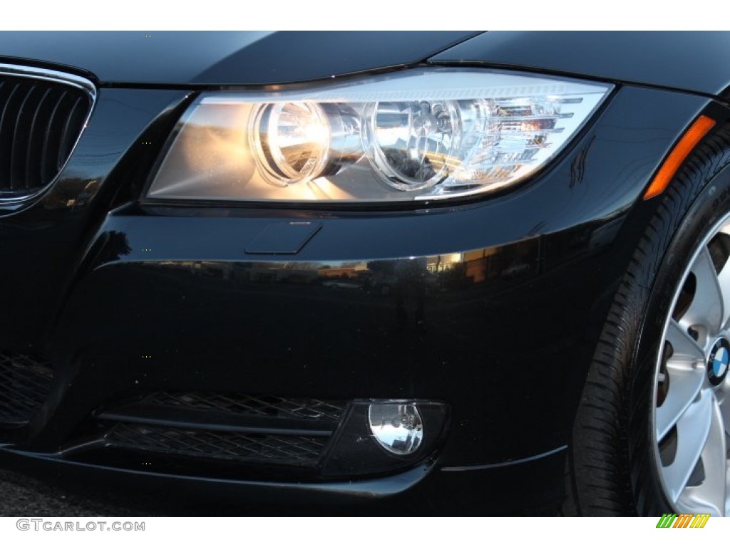2010 3 Series 328i xDrive Sedan - Black Sapphire Metallic / Oyster/Black Dakota Leather photo #30