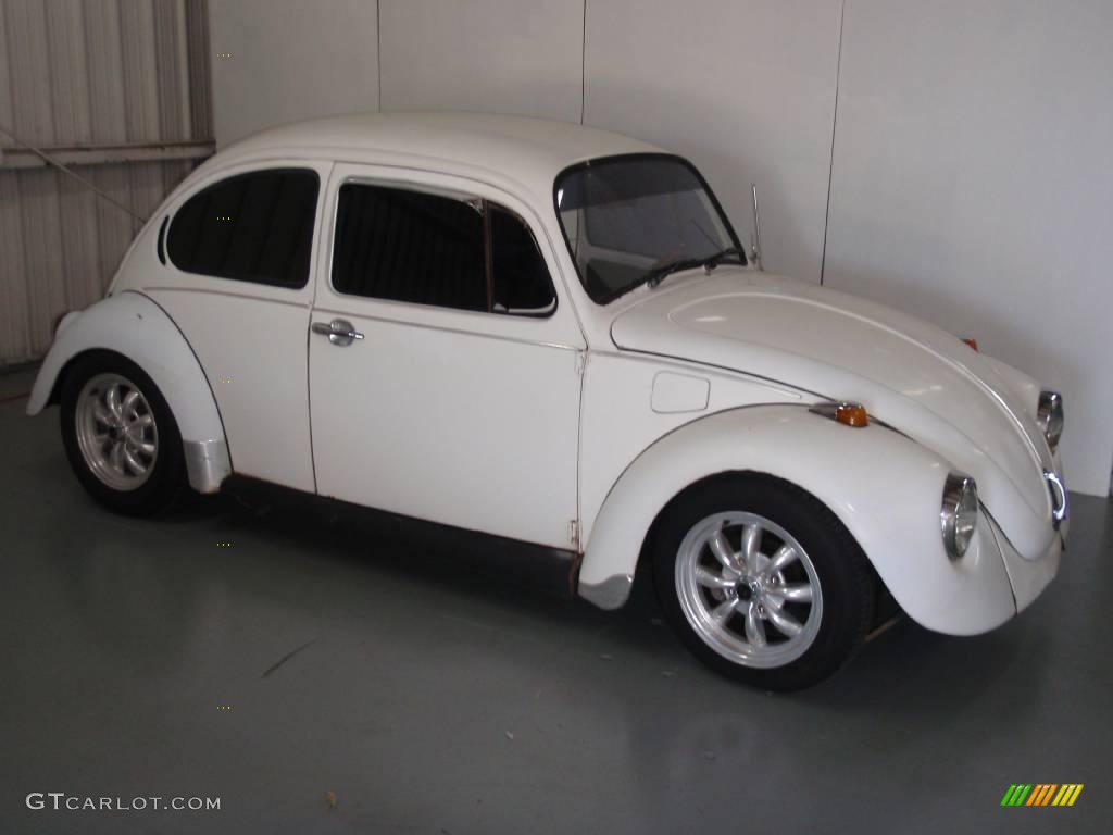 1974 Beetle Coupe - Atlas White / Black photo #1