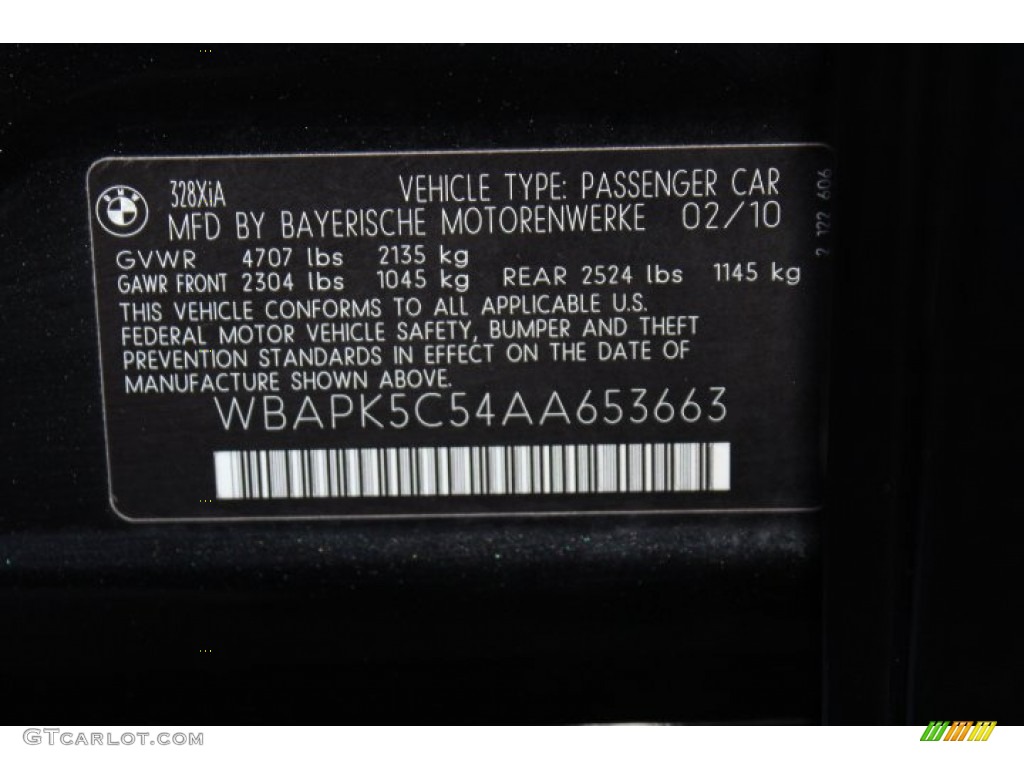 2010 3 Series 328i xDrive Sedan - Black Sapphire Metallic / Oyster/Black Dakota Leather photo #33