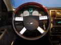 2006 Chrysler 300 Dark Slate Gray/Light Slate Gray Interior Steering Wheel Photo