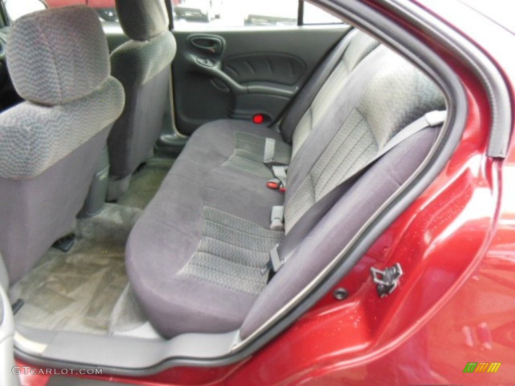 Dark Pewter Interior 2003 Pontiac Grand Am SE Sedan Photo #75740663