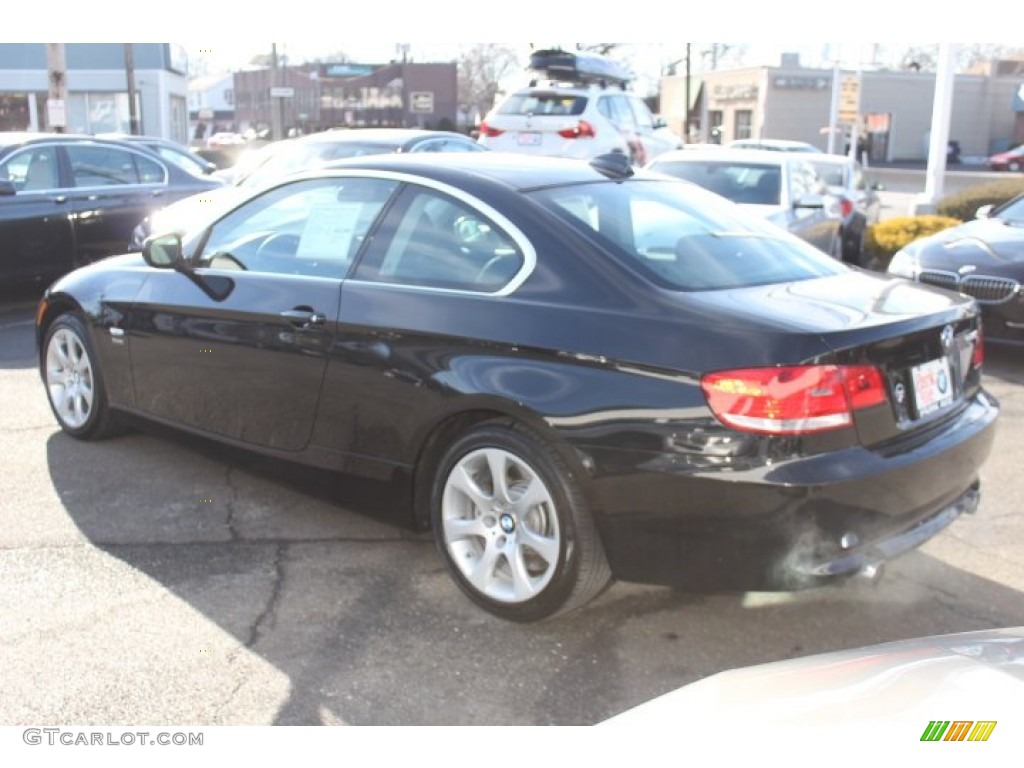 2010 3 Series 335i xDrive Coupe - Black Sapphire Metallic / Black photo #7