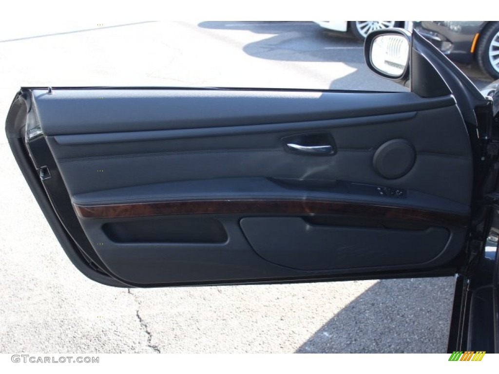 2010 3 Series 335i xDrive Coupe - Black Sapphire Metallic / Black photo #9