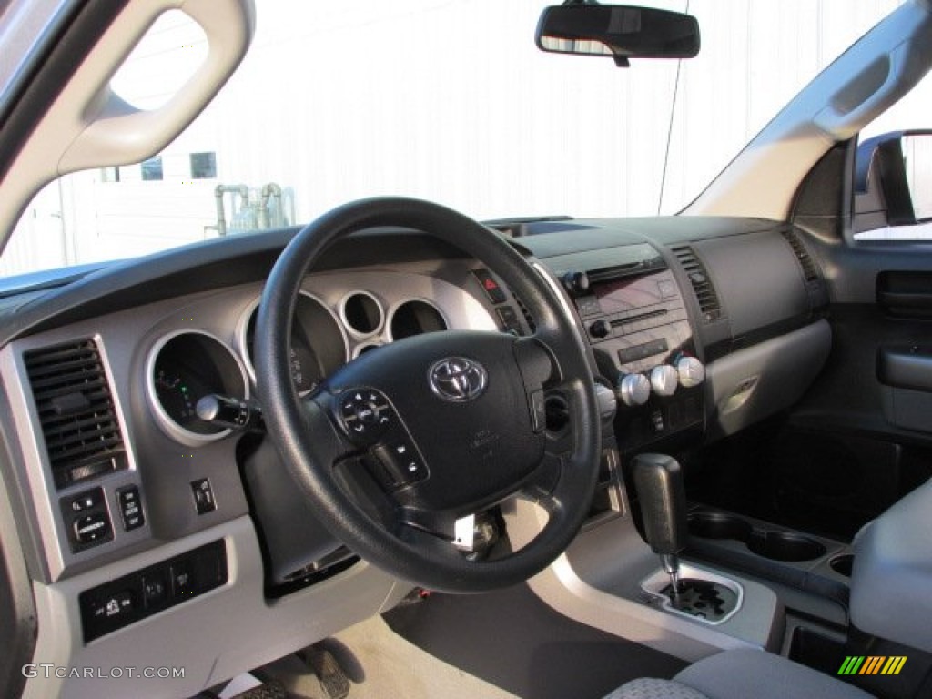 2011 Tundra TRD Double Cab 4x4 - Silver Sky Metallic / Graphite Gray photo #13