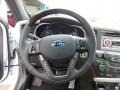Beige 2013 Kia Optima SX Limited Steering Wheel
