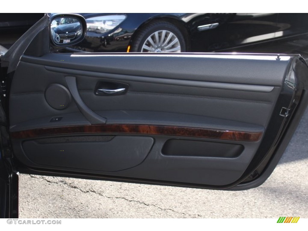 2010 3 Series 335i xDrive Coupe - Black Sapphire Metallic / Black photo #23