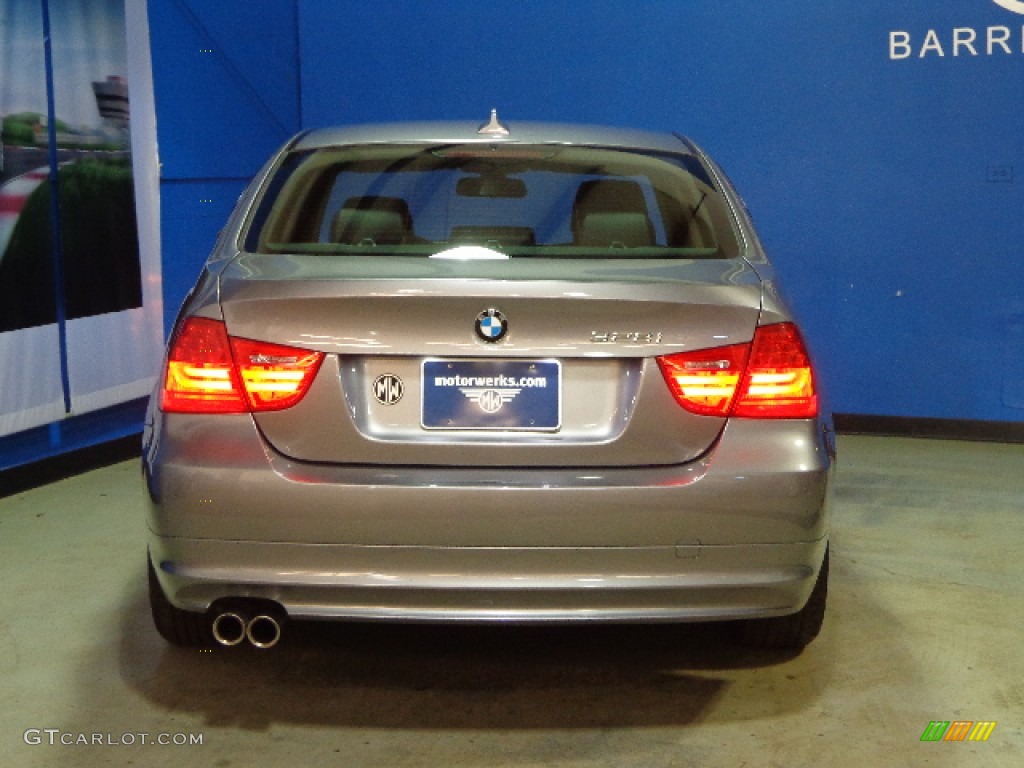 2010 3 Series 328i xDrive Sedan - Space Gray Metallic / Black photo #8