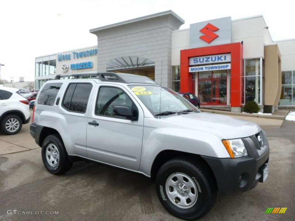 2008 Xterra X 4x4 - Silver Lightning / Charcoal photo #1