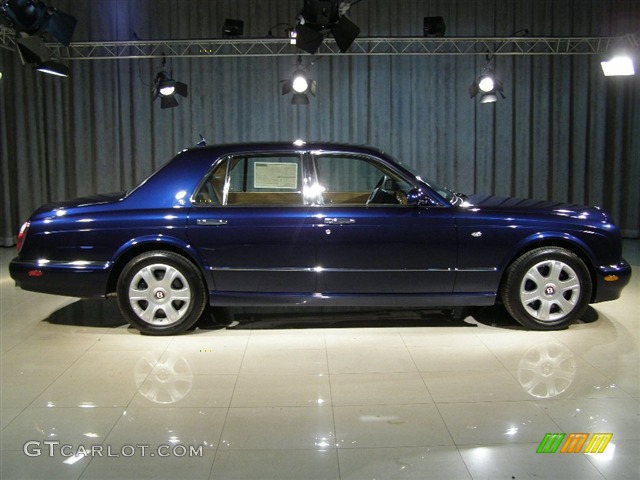 2008 Arnage R - Peacock / Oatmeal/Imperial Blue photo #15