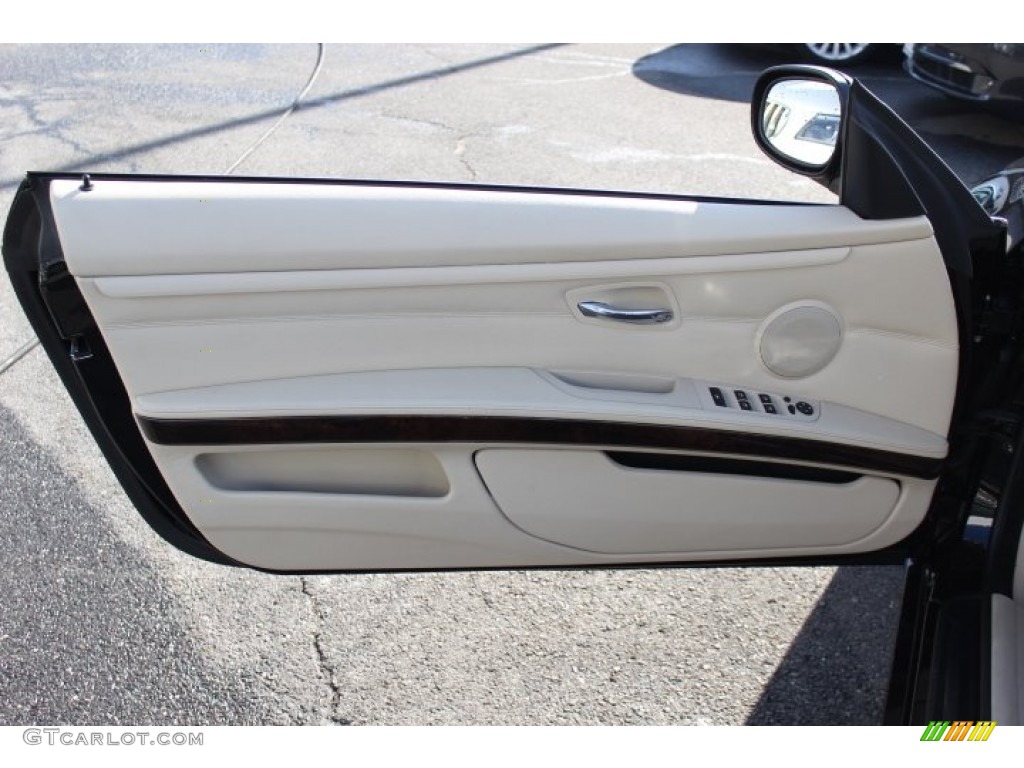 2010 3 Series 328i Convertible - Jet Black / Cream Beige photo #9