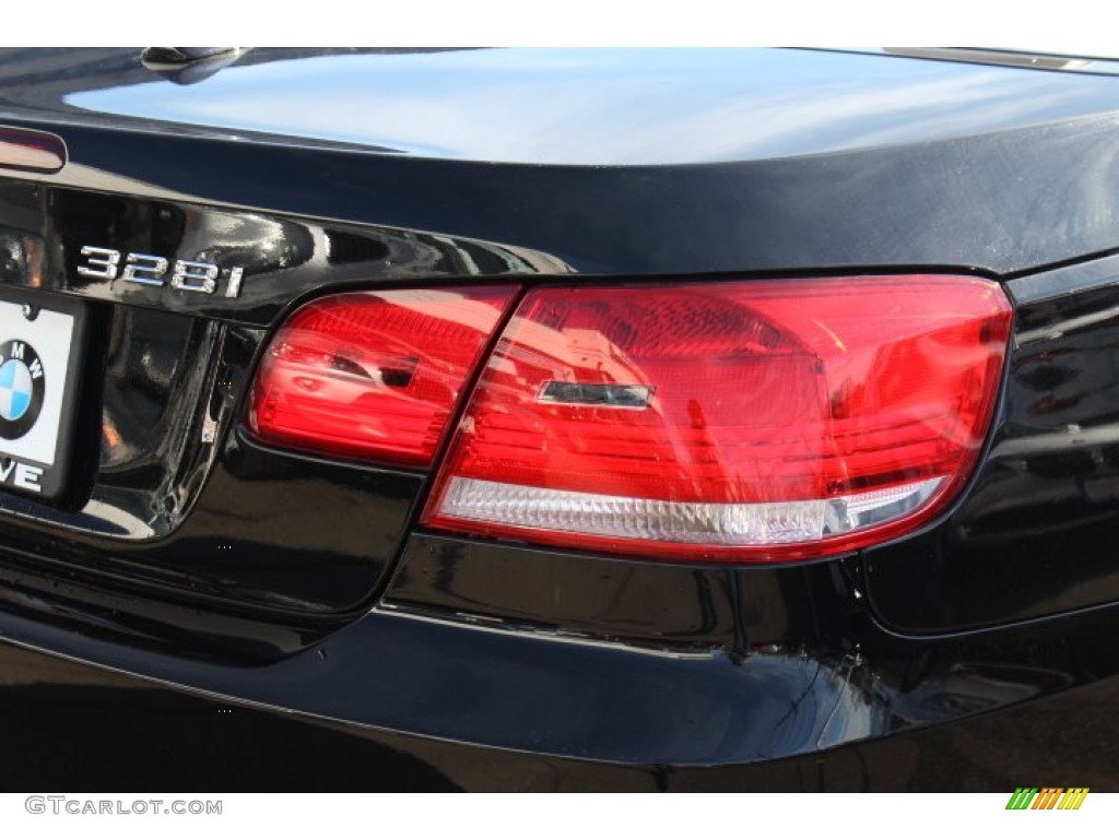 2010 3 Series 328i Convertible - Jet Black / Cream Beige photo #21