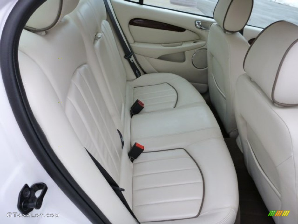 2006 Jaguar X-Type 3.0 Rear Seat Photo #75743654