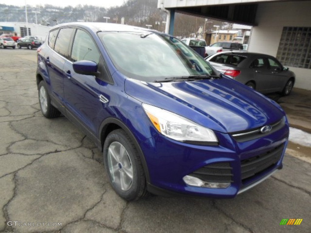 2013 Escape SE 1.6L EcoBoost 4WD - Deep Impact Blue Metallic / Charcoal Black photo #2