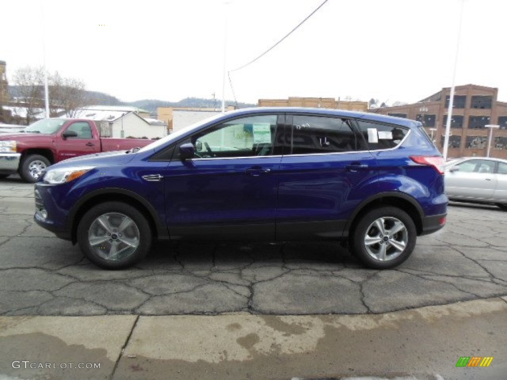 2013 Escape SE 1.6L EcoBoost 4WD - Deep Impact Blue Metallic / Charcoal Black photo #5