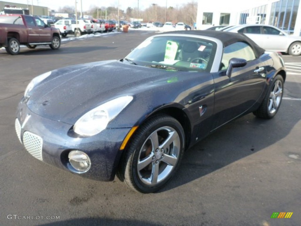 Deep Blue 2007 Pontiac Solstice Roadster Exterior Photo #75744334