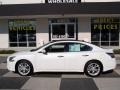 2012 Winter Frost White Nissan Maxima 3.5 SV Premium  photo #1
