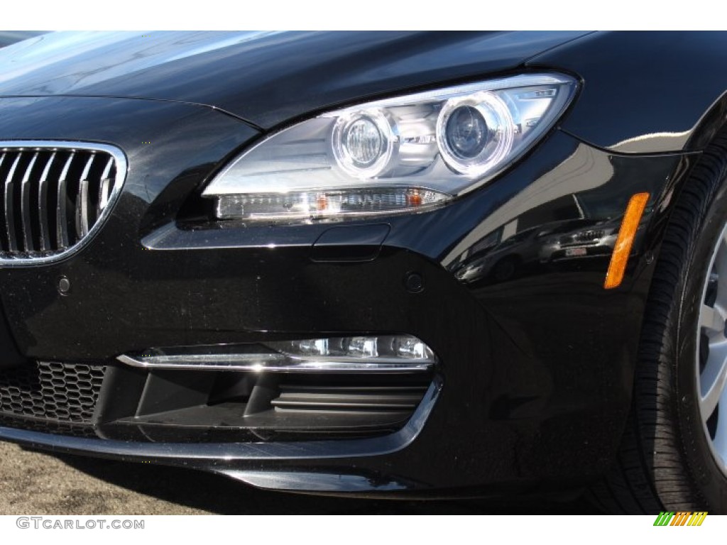 2013 6 Series 640i Coupe - Black Sapphire Metallic / Cinnamon Brown photo #29
